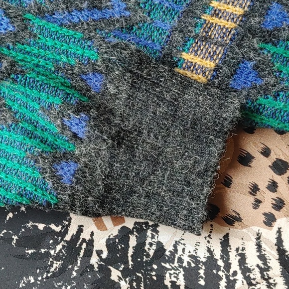 Vintage Cube Sweater Sz Lg - Picture 2 of 6